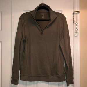 Men’s Van Heusen 1/4 Zip-up Sweater - Small